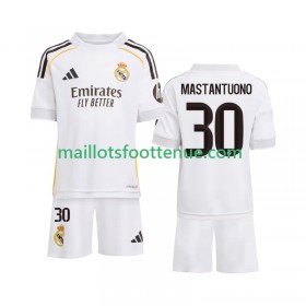Maillot/Tenue Real Madrid Mastantuono 30 Enfant Domicile 2025/2026